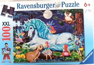 Enchanted Forest 100 Piece Jigsaw Puzzle XXL 2003 by Ravensburger - Picture 1 of 3
