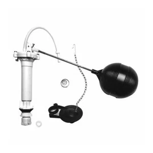 Kit de reparación de inodoros válvula de llenado universal aleta varilla de flotador reparación de fugas herramienta de plomería - Imagen 1 de 7