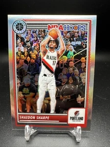 2023 Panini Premium Stock Silver Prizm #214 Shaedon Sharpe - Picture 1 of 2