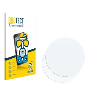 2x Protecteur d'écran Anti-éblouissement pour écrans circulaires (ø: 50 mm) Mat - Photo 1/5