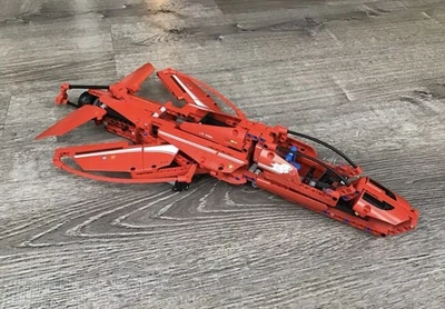 LEGO TECHNIC: Jet Plane (9394) Red Air Plane Airplane Fighter Jet - Image 1 of 4