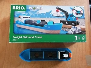 Brio Containerschiff aus Set 33534 Neu - Bild 1 von 5
