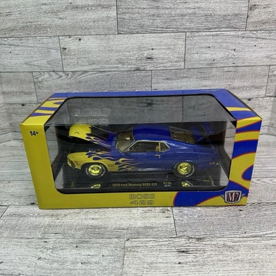 M2 Machines 1970 Ford Mustang Boss 429 1:24 R130 Chase 1 of 750 Rare - Image 1 of 4
