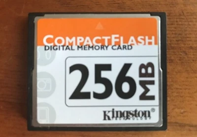 Kingston Technology 256 MB CompactFlash (CF/256) - Image 1 of 2