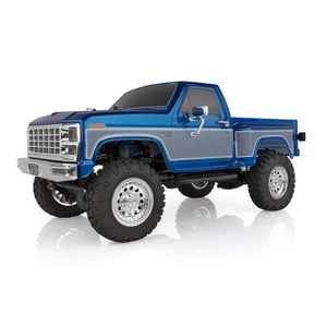 Team Associated 1/12 CR12 Ford F-150 Pick-Up 4 Wheel Drive Brushed RTR Blue - Picture 1 of 12