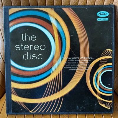 THE STEREO DISC BOX SET VARIOUS ARTISTS VINYL LP RECORD ALBUM CAPITOL 9032 1958 Foto 1 de 4