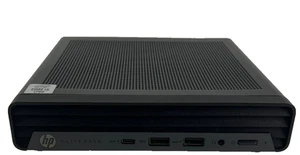 HP EliteDesk 800 G6 Mini Desktop i5 10th Gen 512GB SSD 8GB RAM Win 11 Pro (BR) - Afbeelding 1 van 6