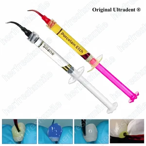 Coronas de carilla dental Bond ultradent porcelana grabado 9 % ácido silano 1,2 ml/jeringa - Imagen 1 de 9