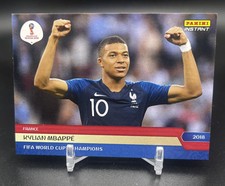 2018 Panini Instant World Cup #292 KYLIAN MBAPPE RC /495 France