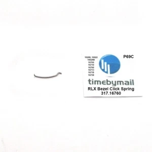 For ROLEX 16710 GMT-Master II BEZEL CLICK SPRING 317-16760 SWISS Watch Part P69C - Picture 1 of 4