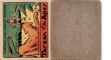 R28 Strip Card, Cartoon Adventures, 1936, #416 Tarzan of the Apes (B)