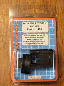 Thexton Professional Tools 2pc Radiator Petcock & Wing Nut Socket Set #485 - Picture 1 of 4