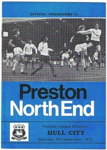 Preston North End v Hull City 1972/3 (9 Sep) - Picture 1 of 1