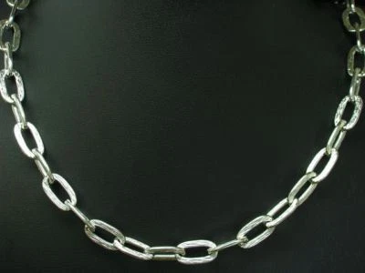 925 Argento Sterling Catena / Vero Argento/58,7g/69,7cm - Immagine 1 di 3