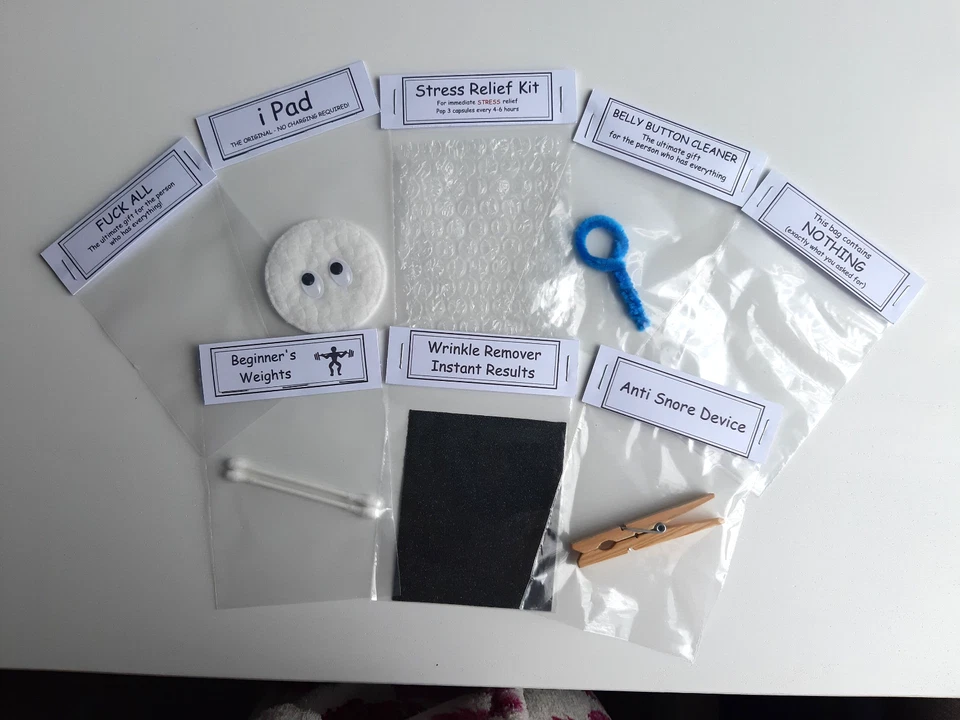 Secret santa joke gift, Adult Christmas stocking filler gag, work friend boss