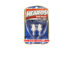 Hearos Professional Ear Plugs Hi Fidelity Hear All Highs & Lows