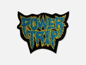 ##Power Trip## embroidered patch. - Picture 1 of 4