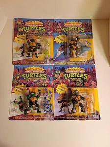 TMNT Teenage Mutant Ninja Turtles Wacky Action Figuren 4er Set NEU - Bild 1 von 24