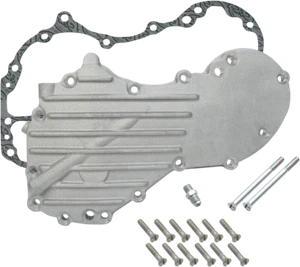 S & S Cycle 40-48 Panhead style 8 ribs w/ tapped hole Generator Cover 106-3198 - Picture 1 of 1