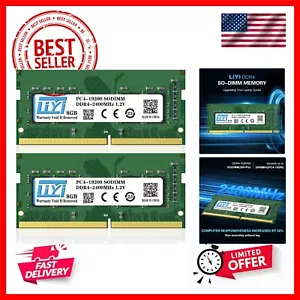 16GB RAM 2x8GB Kit DRAM 2400MHz PC4-19200 CL17 Unbuffered Non-ECC 1.2V Dual C... - Picture 1 of 7