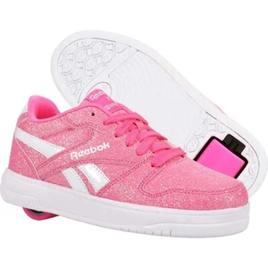 Heelys x Reebok Low Skate Shoes - Hot Pink/White - Size UK 4 - SALE - Picture 1 of 1
