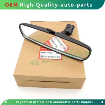 Conjunto de espejo retrovisor OEM (día/noche) para Honda Civic Accord HR-V Fit 76400-TF0-A01 Foto 1 de 4