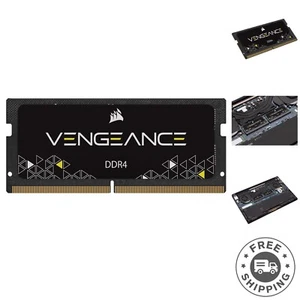 Corsair Vengeance 16GB 3200MHz DDR4 SODIMM RAM - Boost Your Laptop's Performance - Picture 1 of 11