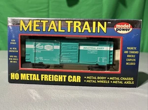 Model Power ~ METALTRAIN ~ HO ~ 40’ Linden- Union Carbide Boxcar ~ #2176 - Picture 1 of 7