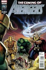 Coming of the Avengers 1A VG 2012 Stock Image Low Grade