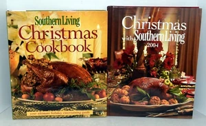 2 Books-Christmas with Southern Living 2004 & Southern Living Christmas Cookbook - Picture 1 of 4