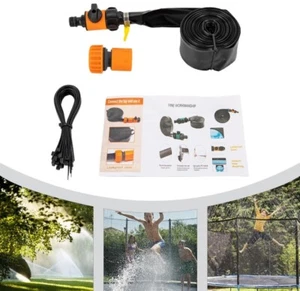 49ft Trampoline Sprinkler For Kids Outdoor Backyard Water Park Fun Sprinkler - Picture 1 of 7