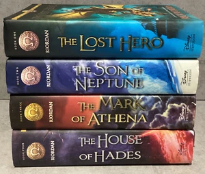 The Hero’s Of Olympus Serie Rick Riordan Konvolut 4 Hardcover Bücher - Bild 1 von 5