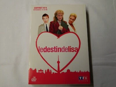 Coffret 3 DVD LE DESTIN DE LISA N°4 Episodes 73 à 96 TF1 Vidéo 2008 9h25  ! - Photo 1/4