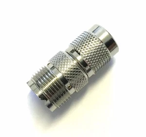 5 Pack Type UHF Female Jack to TNC Male Plug RF Coaxial Coax Adapter Connector - Picture 1 of 3