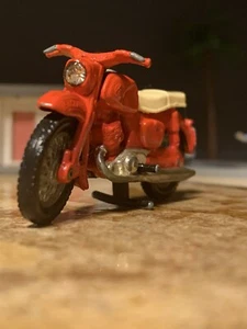 VINTAGE Britains DIE CAST MOTORCYCLE ENGLAND COLLECTIBLE TOY VHTF -Nice!!! - Picture 1 of 11