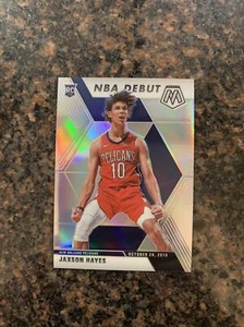 2019-20 Panini Mosaic Silver Prizm NBA Debut Jaxson Hayes Pelicans RC Rookie - Picture 1 of 2