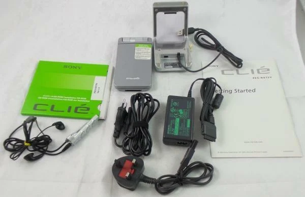Sony Clie Handheld - Silver (PEG-NX73V/E) - Image 1 of 1