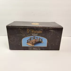 2002 Fontanini Bridge by Roman # 56533 for 5" Nativity Village, Original Box - Picture 1 of 14