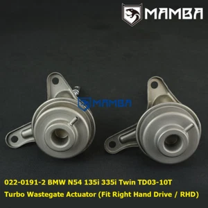 RHD Right & Left Twin Turbo Wastegate Actuator / BMW N54B30 135i 335i TD03L - Foto 1 di 3