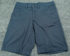 Lululemon Shorts Herren 34 blau leicht gewebt Kommission Reißverschluss Sitztasche - Bild 1 von 11