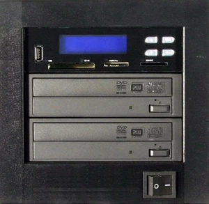 MediaStor #a50 MultiMedia 1-1 Copy USB CF SD MS Flash Memory to 1 DVD Duplicator - Picture 1 of 1