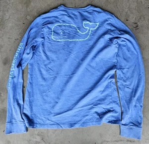 Vineyard Vines Surf Aesthetic LS pocket Tee Shirt Preowned Youth Size XL - Picture 1 of 4