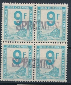 Colis Postaux 27** paire surchargée SPECIMEN neuf sans charnière ref NA 33/4 - Picture 1 of 1