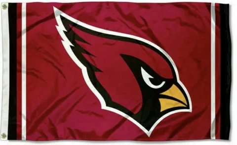 ARIZONA CARDINALS 3'X5' BANNER 3X5 MAN CAVE FLAG NEW IN PACKAGING FREE SHIPPING Cover