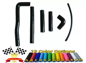 MANGUERA RADIADOR DE SILICONA FIT 500MX 500 MX 1987 NEGRA - Imagen 1 de 4