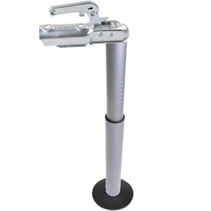 Percha Escala Carga Vertical Lanza Pkw Remolque Caravana Aluminio bis100KG + Pie - Imagen 1 de 2