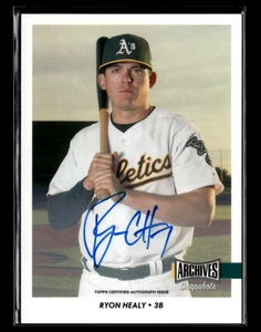 Ryon Healy 2017 Topps Archives Snapshots Auto 31/350 - Picture 1 of 2
