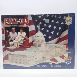 Rompecabezas Wrebbit Puzz-3D The Capitol 1995 718 piezas sellado - Imagen 1 de 8