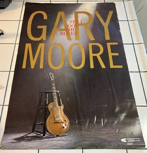 GARY MOORE Still Got The Blues 20x30” Promo Poster ROCK Thin Lizzy GUITAR 1990 - Picture 1 of 5