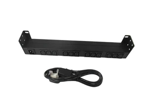 APC AP9565 IEC C13 12 Gang Power Distribution Unit 2.5m Cable 16A 100 - 240V - Picture 1 of 13